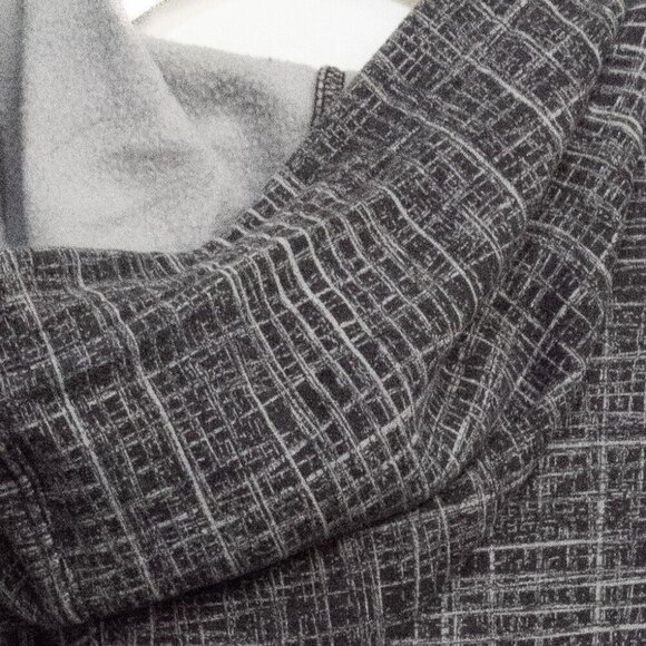 SB Tech Mens Medium Gray Sweater Solid Long Sleeve Pullover Hooded Casual 2XL - Picture 6 of 7